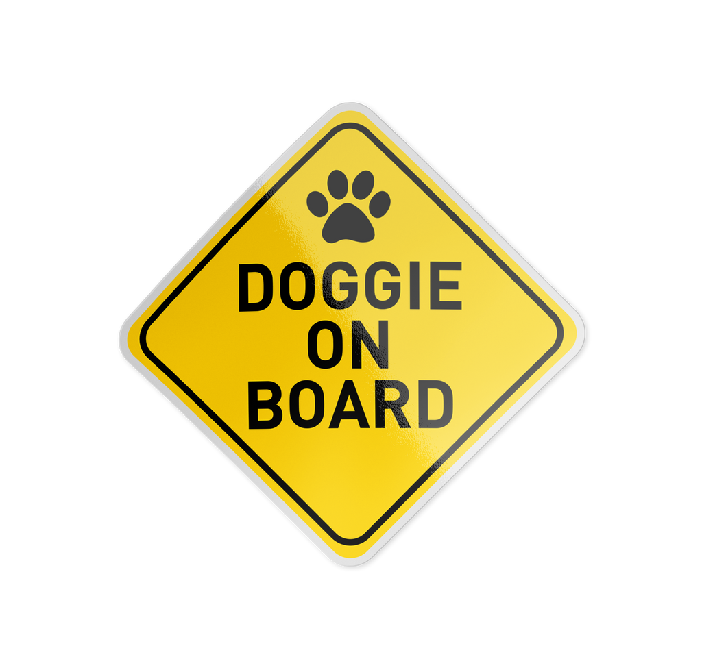 Doggie on Board Sticker