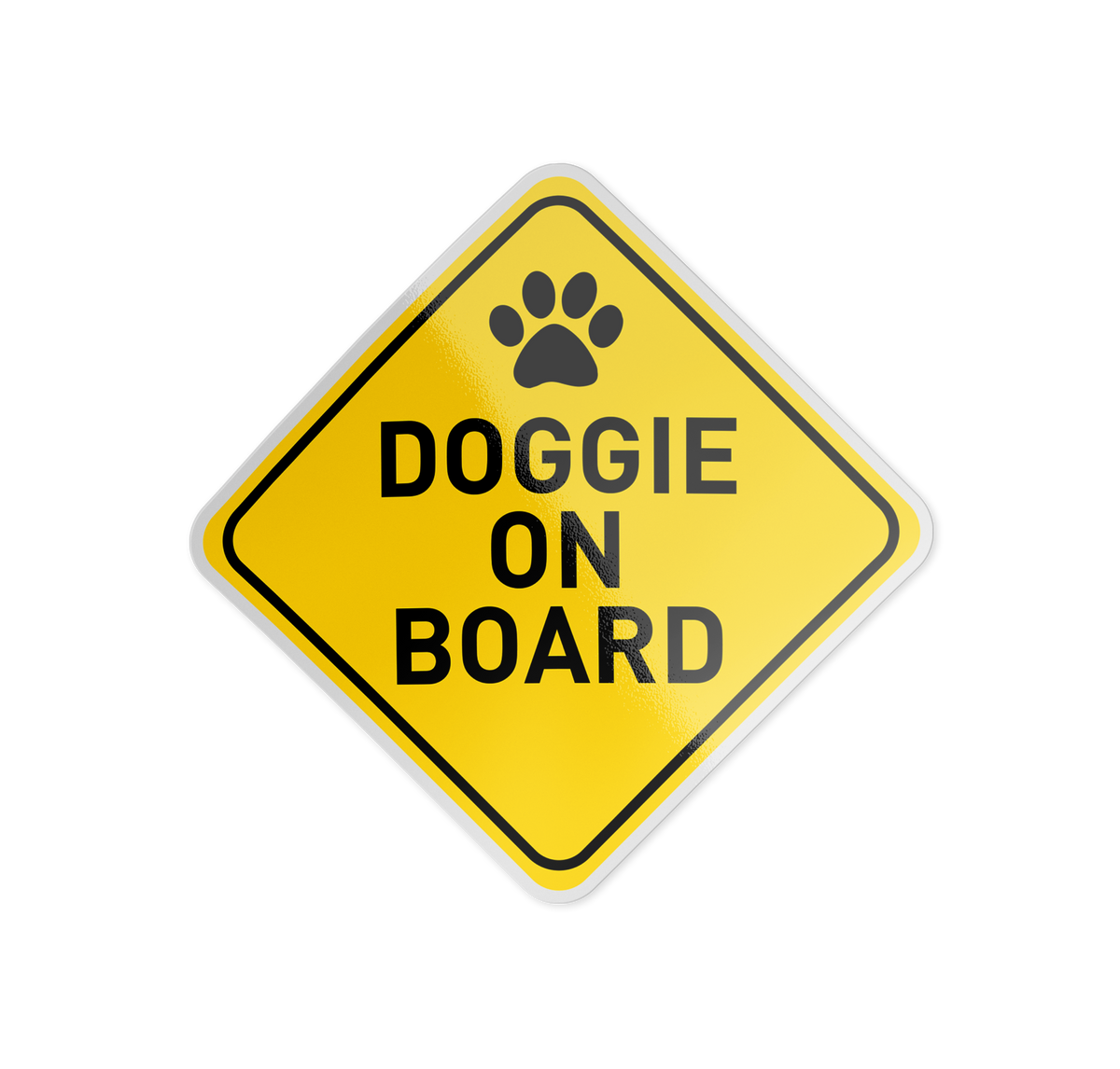 Doggie on Board Sticker