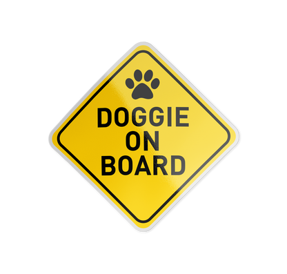 Doggie on Board Sticker