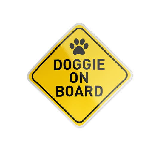 Doggie on Board Sticker